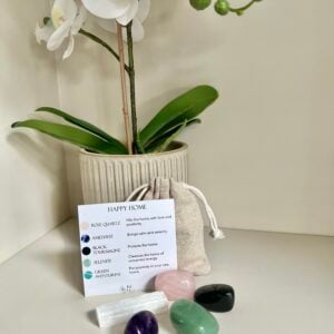 Happy Home New Home Crystal Gift Set