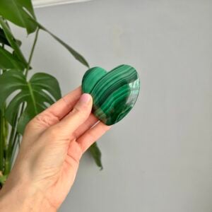 Large Malachite Heart – Transformation, Protection & Empowerment