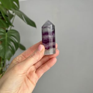 Fluorite Polished Point – Crystal for Focus, Clarity & Calm