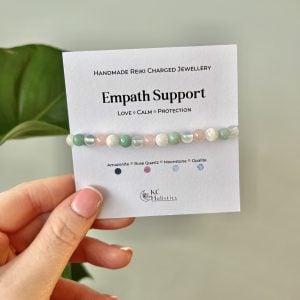 Empath Support Crystal Healing Bracelet