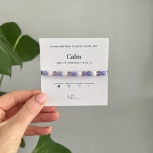 Calm Crystal Healing Bracelet