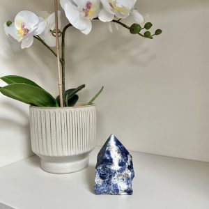 Sodalite Cut Base Point - A