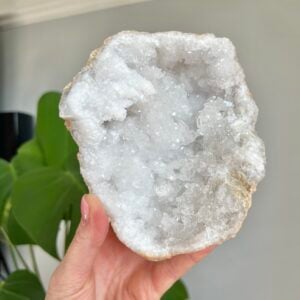 Quartz Geode Pair – Balance, Clarity & Connection