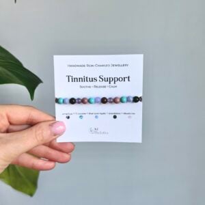 Handmade Tinnitus Support Crystal Bracelet