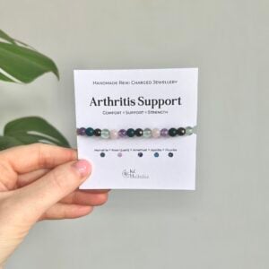 Handmade Arthritis Support Crystal Bracelet