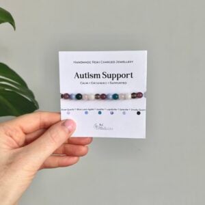 Handmade Autism Support Crystal Bracelet