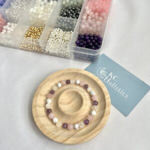 Peace & Calm DIY Crystal Bracelet Making Kit | Crystal Craft Kit