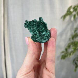 Fibrous Malachite Raw Specimen Natural Green Crystal Specimen